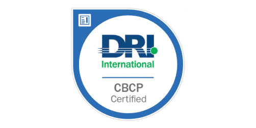 DRI International CBCP Certidied